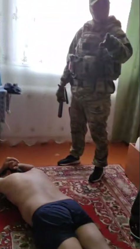 Скриншот кадра видео УФСБ по Хакасии